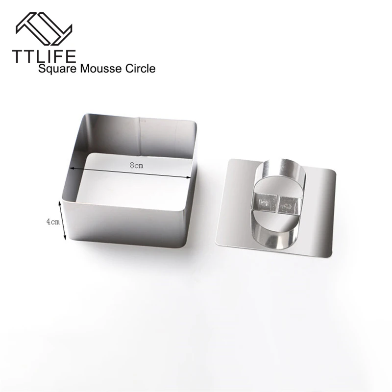 TTLIFE 3 в форме сердца/треугольника/квадрата из нержавеющей стали|ball mould|cookies mold