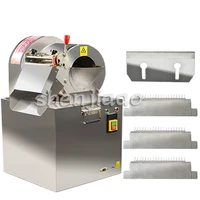 300kgh electric commercial vegetable potato cutter machine stainless steel rotate potato slicer potato fries cutting machine