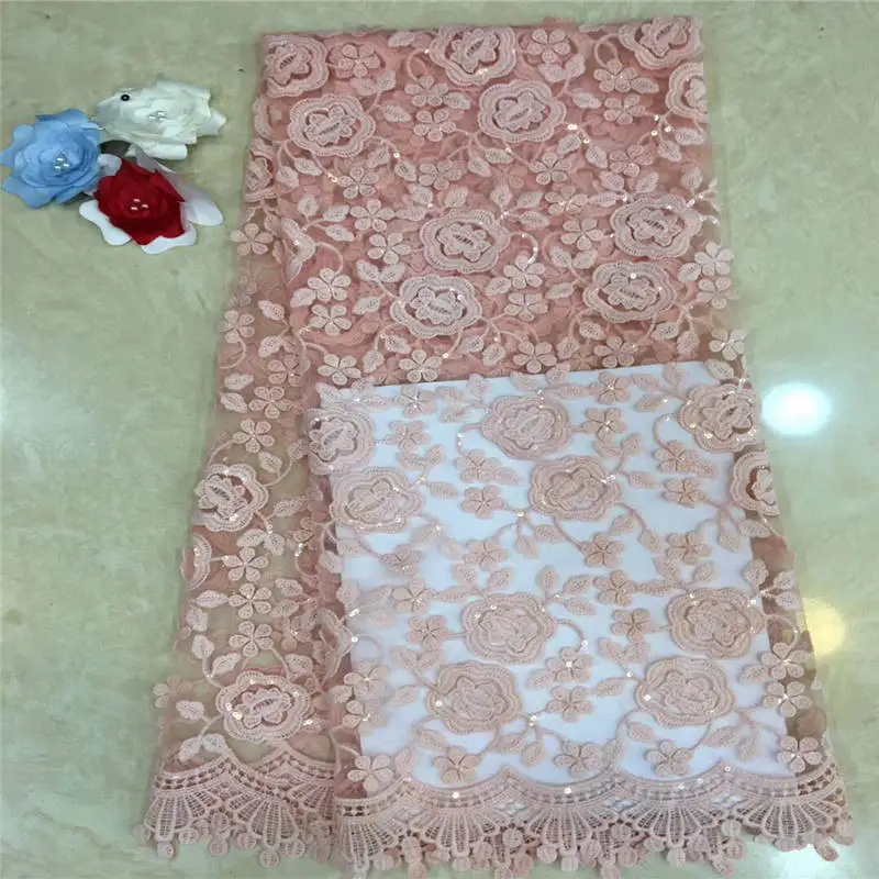 Кружевная ткань в африканском стиле серебристые материалы с блестками