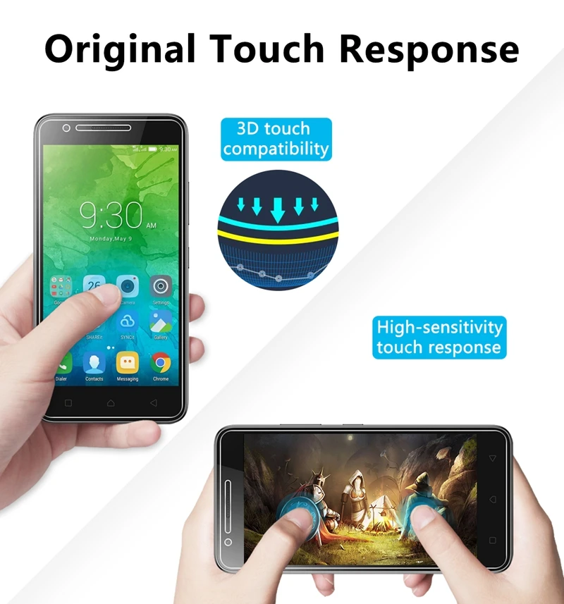 2.5D 0,26 мм 9H Премиум Закаленное стекло для lenovo Vibe C2 k10a40 Защитная пленка для lenovo Vibe C2