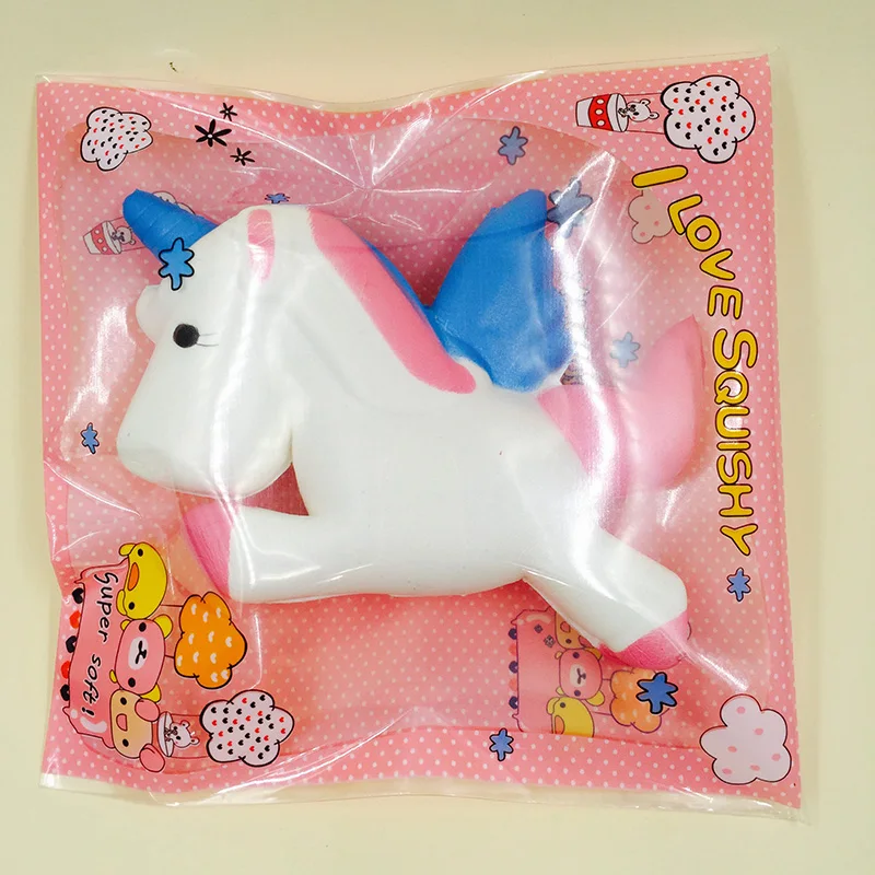 Сжимаемый оптовая продажа 20 шт kawaii Редкие сжимаемые животные Лошадь медленно