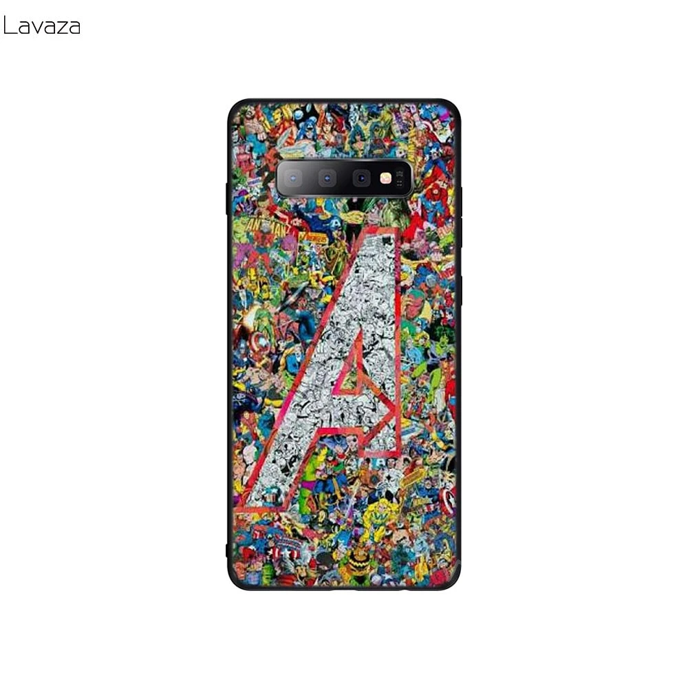 Lavaza с принтами "Marvel", "Мстители", Капитан Америка щита супергероя мягкий чехол из ТПУ с принтом "для samsung Galaxy A10 A30 A40 A50 A70 M10 M20 M30 крышка - Цвет: 15