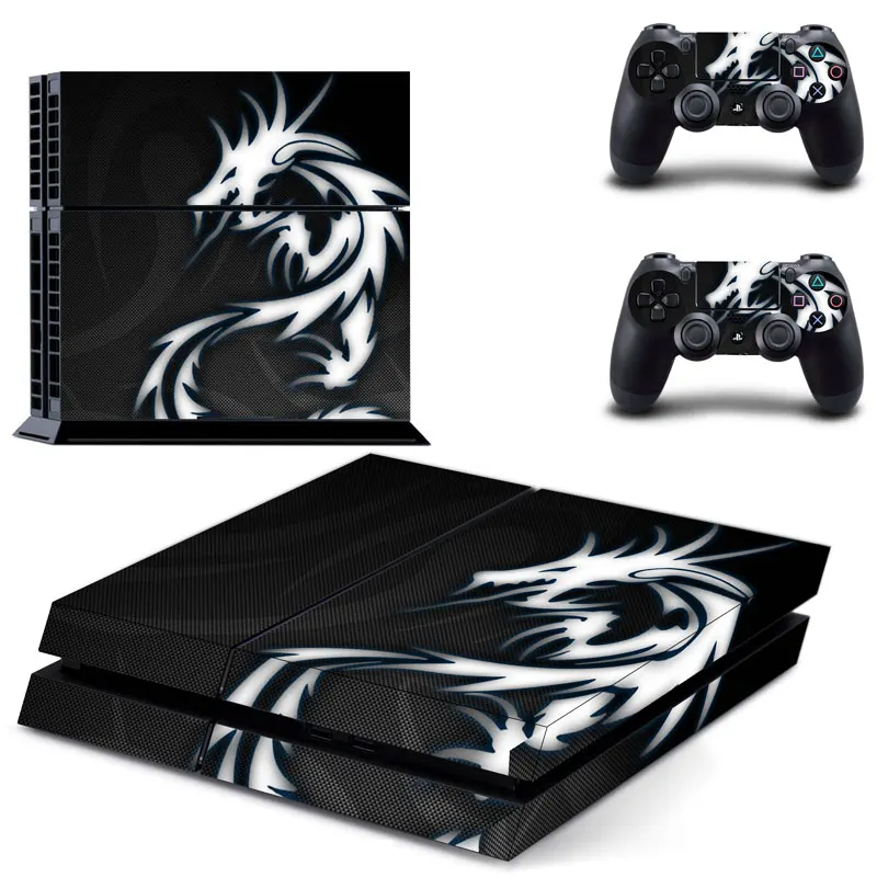 Нейтральный игровой стикер Station4 ps4 для Sony наклейки кожи консоль и 2 контроллера