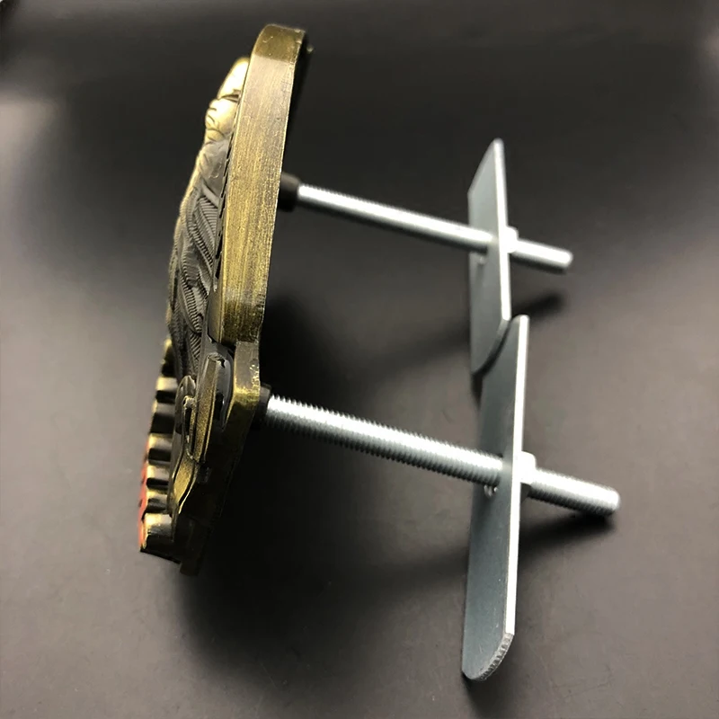 Бесплатная доставка! 3D индивидуальный винтажный значок эмблема с индийскими