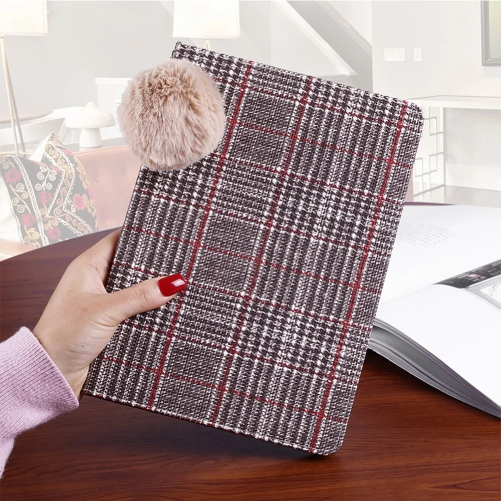 For iPad Pro 9.7/10.5/Air 1 2/Mini 12345/iPad 234/iPad 2017 2018 9.7 inch Case Luxury Grid Design PU Leather Stand Cover | Компьютеры и