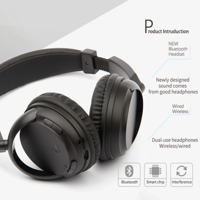 DPRUI беспроводные наушники bluetooth регулируемые с микрофоном Музыка Спорт гарнитура