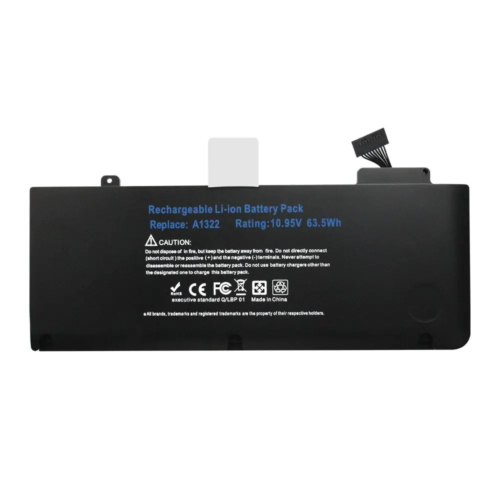 Аккумулятор A1322 для ноутбука APPLE MacBook Pro 13 дюймов A1278 MB990 MB991 MC700 MC374 MD313 MD101 MD314 MC724 MC375