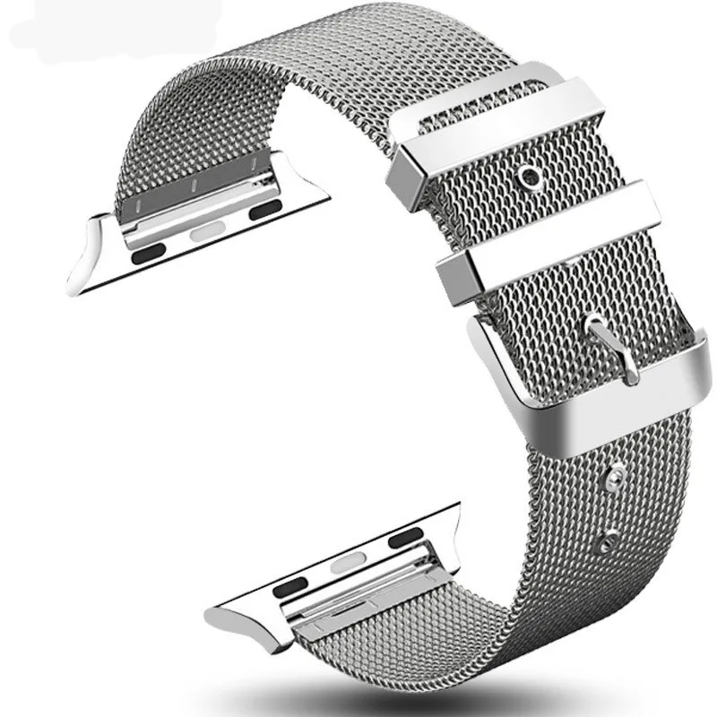 Ремешок Миланская петля для Apple Watch 3 42 мм металлический браслет из нержавеющей