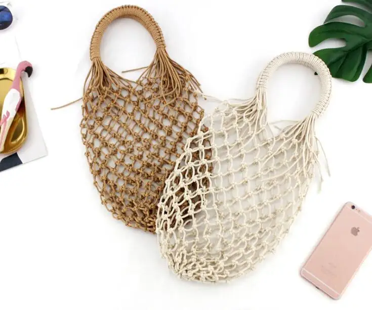 

Aaby Big Hollow Out Women Summer Straw Beach Bag Fashion Causal Shopping Bags 2018 Straw Bags for Women Travel Bags