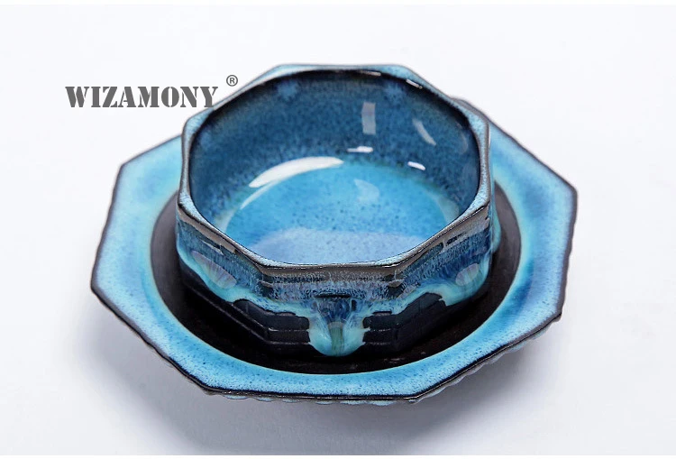 WIZAMONY китайский чайный набор кунг-фу Towl gaiwan Чайник чашки подносы чайные наборы чайная посуда керамика fot подарок пуэр посуда для напитков дорожная сумка