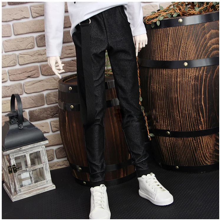 Одежда для кукол BJD подходит 1/3 1/4 1/6 MSD эластичные штаны из имитирующего джинсы