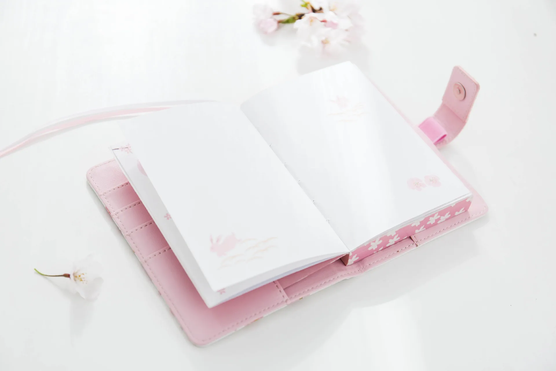 Meet Sakura PU Обложка ежедневный ноутбук подарочный набор с ручкой васи ленты линейка набор мягкая записная книжка подарок для дня рождения специальный случай