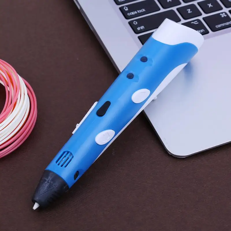 3D Printer Pen 12V Electric LED Screen Drawing With ABS Filament Magic Maker Tools Easy Educational Arts Gifts For Kids | Компьютеры и
