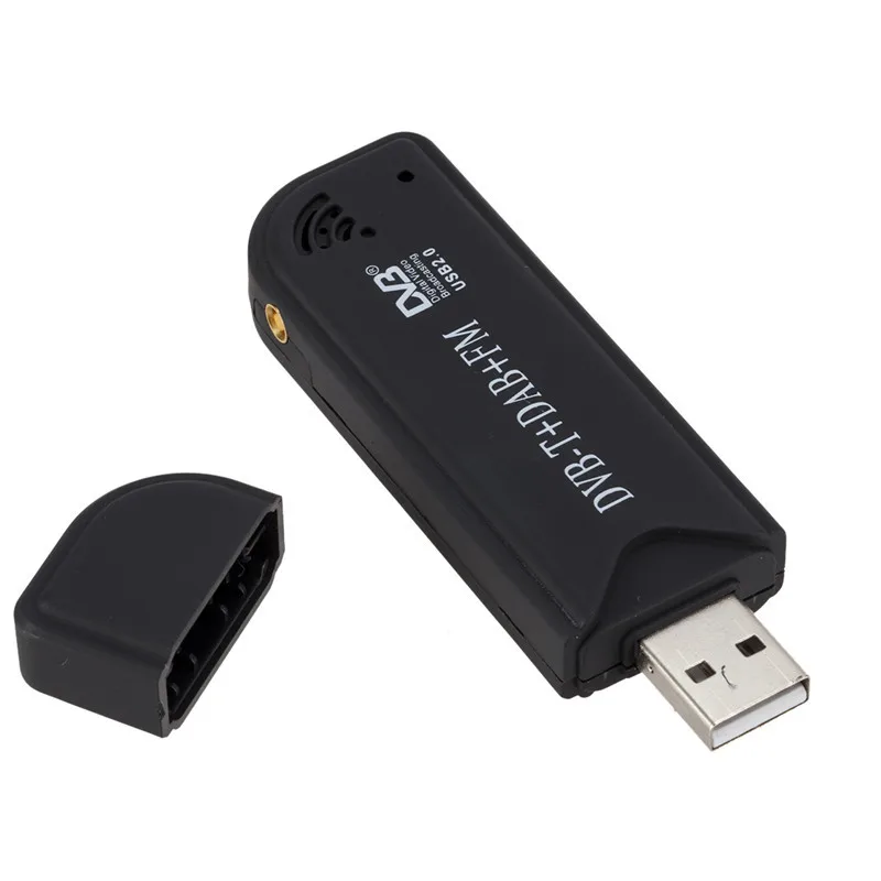 USB 2 0 цифровой DVB T TV Stick SDR DAB FM HD ТВ тюнер приемник RTL2832U + FC0012 DVBT антенна ключ ключа ИК