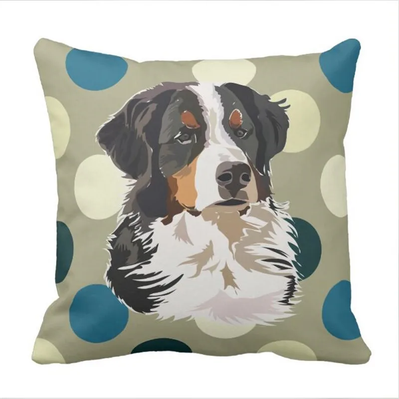 Чехол из полиэстера с изображением милых собачьих лап|pillow case|throw pillow casesprinted case |