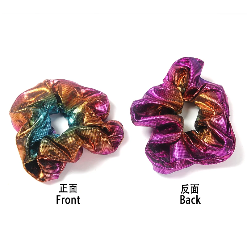 

Women Scrunchie Glitter Hair Ties for Girls Hair Ponytail Holders Rope Colorful Elastic Hair Bands for Women Hair Accessories