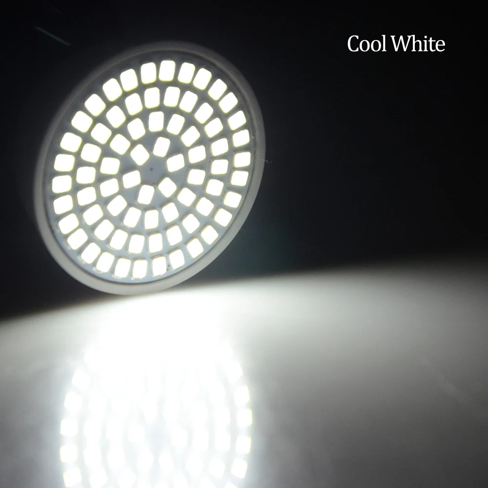 Сверхъяркая Светодиодная лампа направленного света 4 Вт 6 8 Bombillas 2835 SMD GU10 E27 MR16