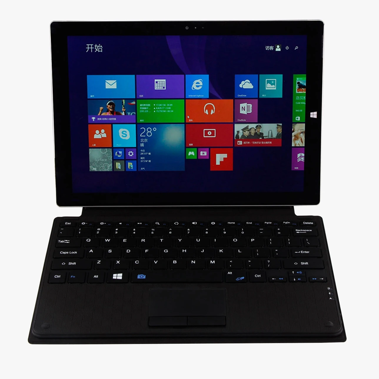 Черный Для microsoft Surface Pro 6/Pro5, беспроводной Bluetooth чехол-клавиатура для Surface Pro 3 4, чехол-подставка для планшета, чехол+ стилус - Цвет: Черный