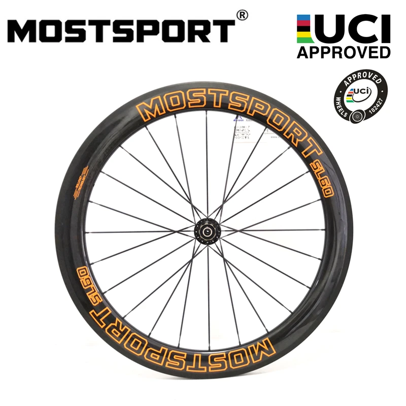 700C Road Clincher Carbon Wheels Front 50mm/Rear 60mm с Novatec A291-F482 HUB Pillar 1432 спицевой диммированный тормоз |