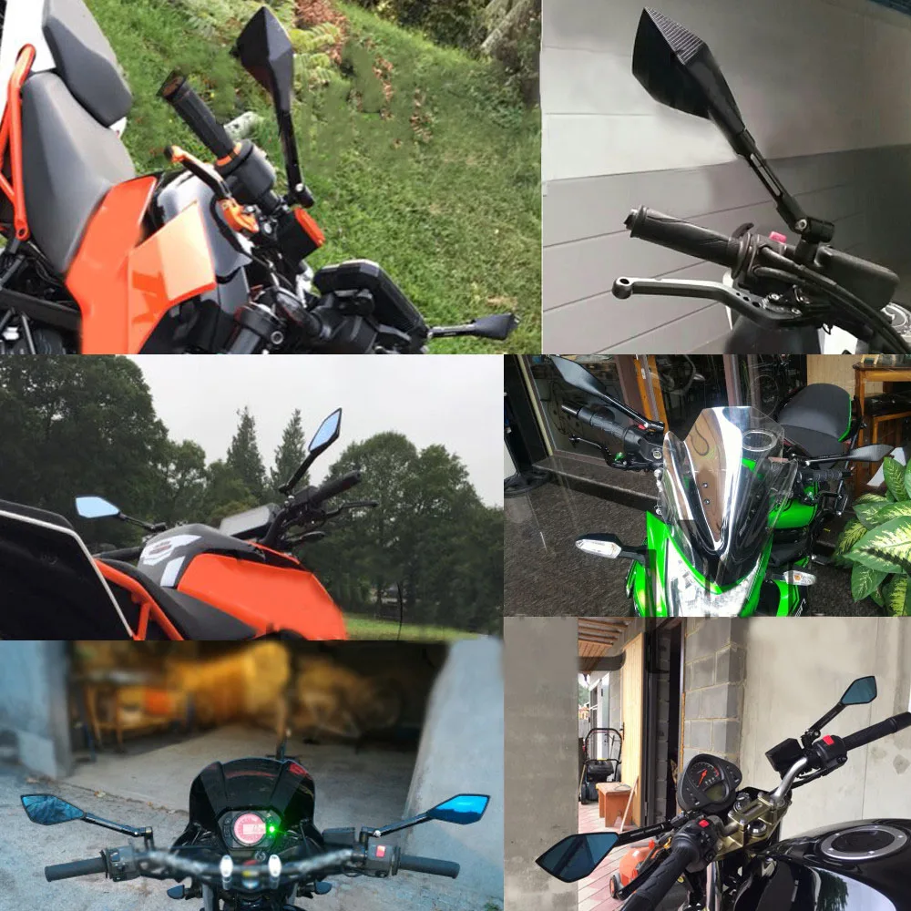 Мотоциклетные зеркала заднего вида универсальные аксессуары для YAMAHA ys 150 tmax 530 tdm