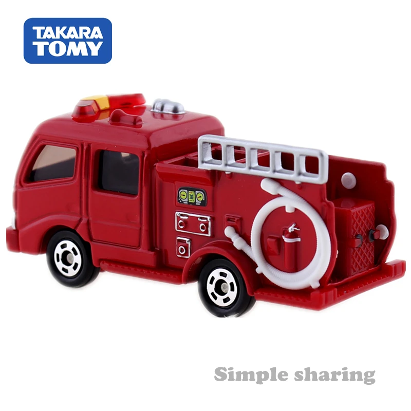 Takara Tomy Tomica нет. 41 Морита пожарная машина Тип компакт дисков я Литой Грузовик