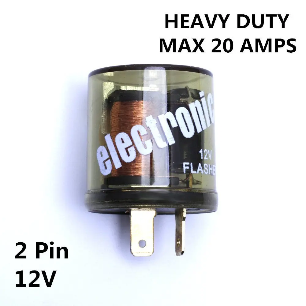Реле поворота ARMSKY 2 pin 12 В хромированное электронное светодиодное реле