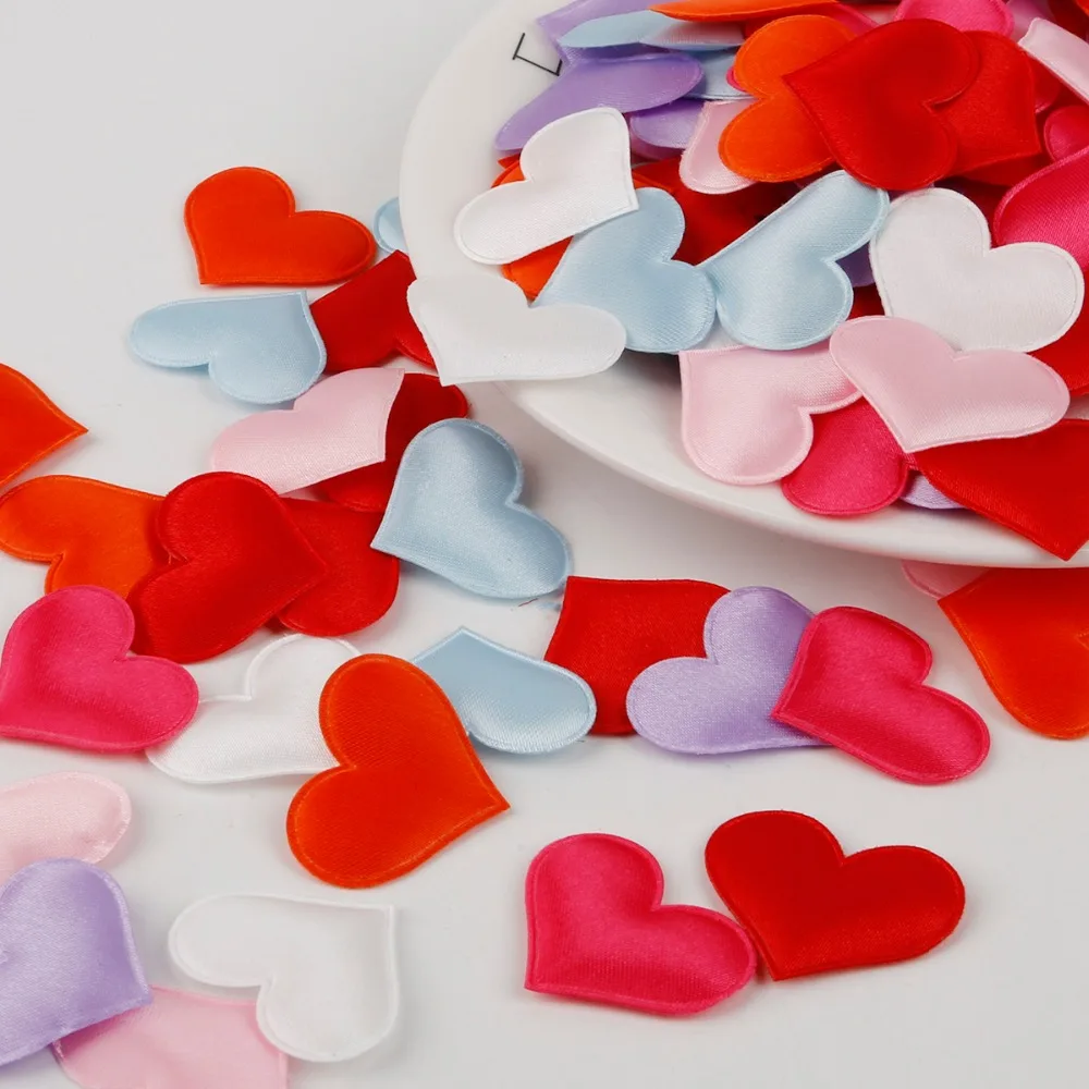 100 шт. губчатые лепестки в форме сердца с конфетти для свадебного стола подарок на