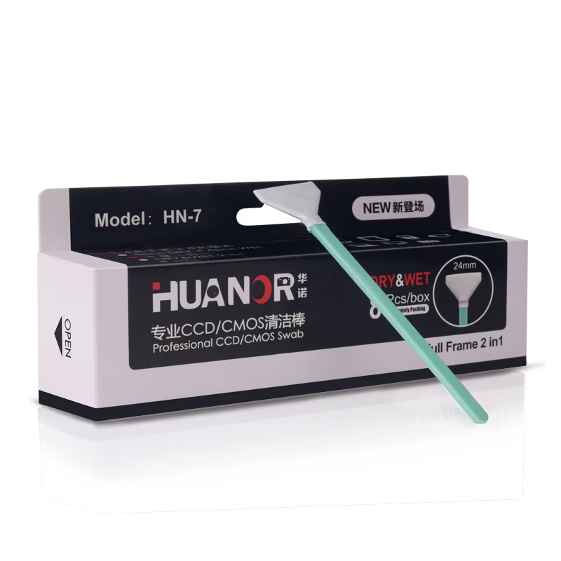 Профессиональный очиститель сухих и влажных сенсоров 8 шт. полная Рамка 24 мм CCD