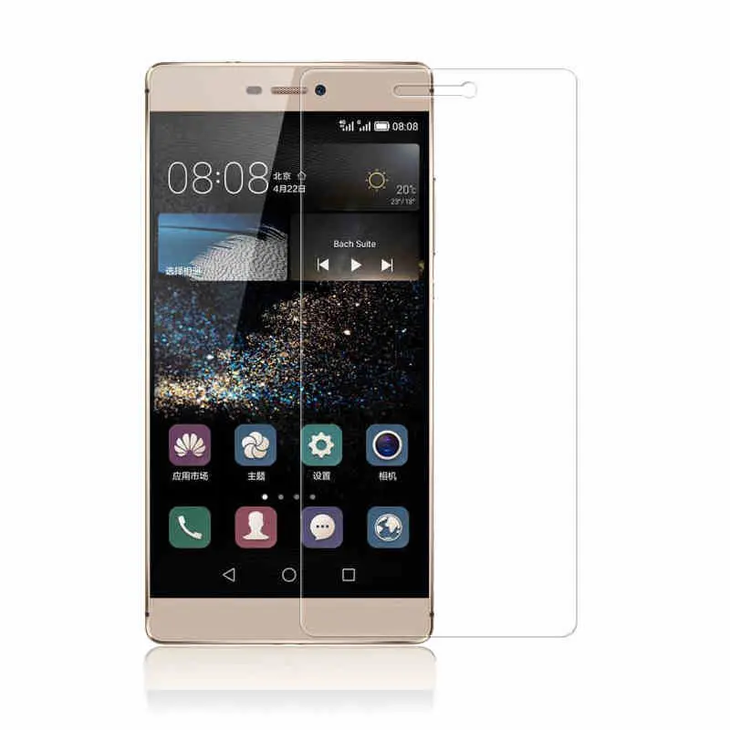 2.5d Tempered Glass Film Explosion Proof Screen Protector For Huawei Ascend Mate7 P8 P9 Lite Honor 4 6 7 4C 4X 5X +Cleaning Kit |
