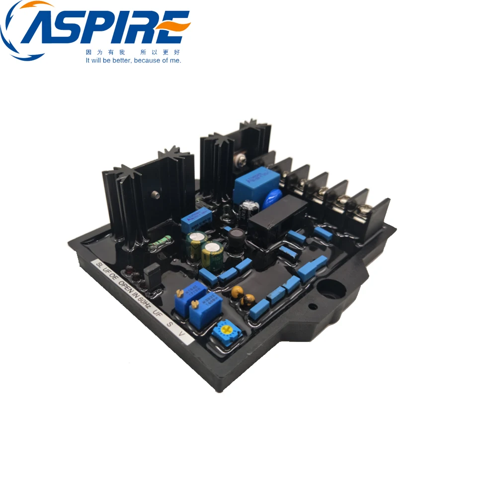 

Бесщеточный регулятор напряжения AVR R120 AVR для генератора