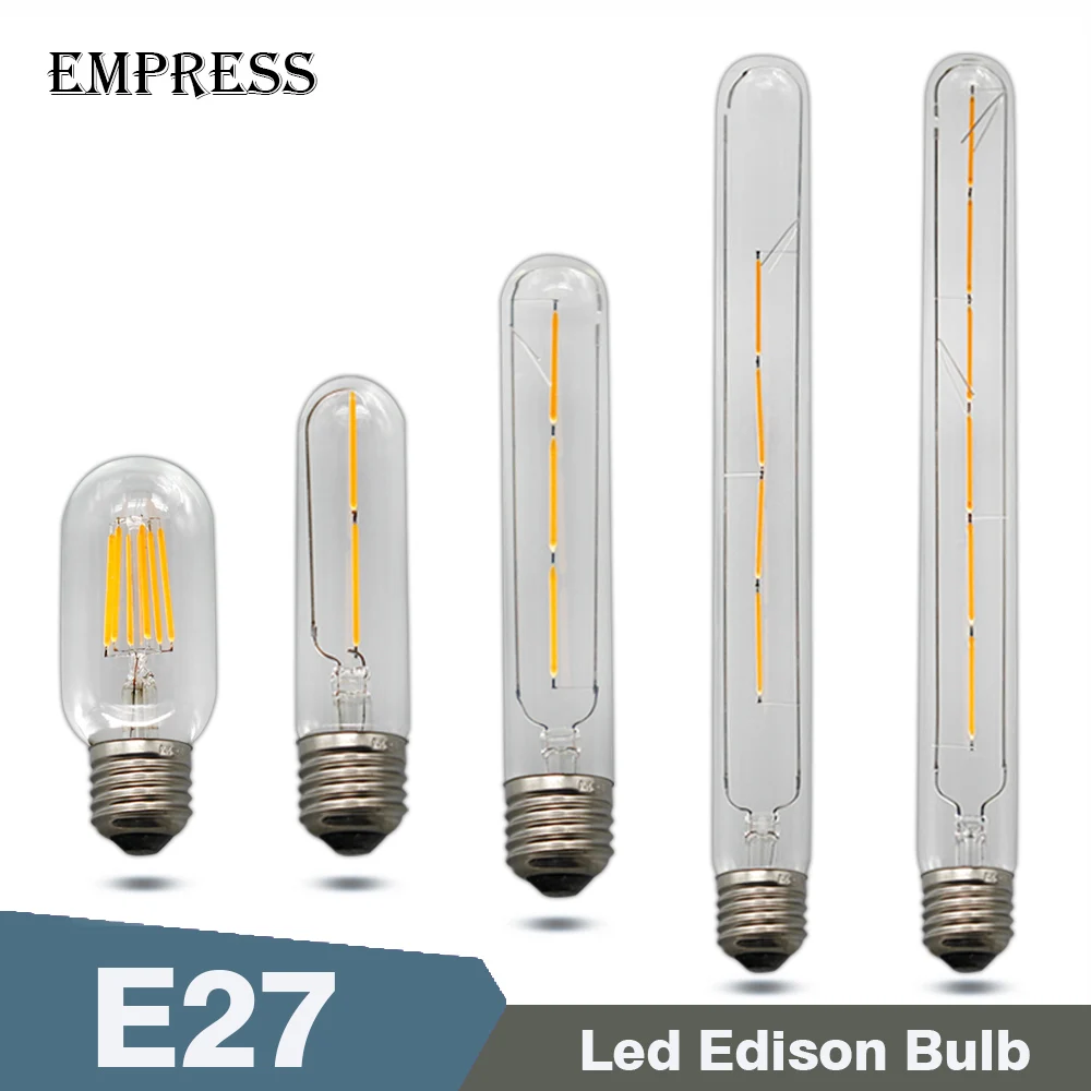 T45 T110 T185 T300 светодиодный Edison лампа колба в виде лампады E27 220v для декора стен