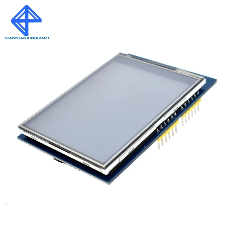 2,8 дюйма 3,3 В 300 мА TFT lcd Щит сенсорный дисплей модуль для Arduino UNO с резистивной сенсорной панелью DIY Kit