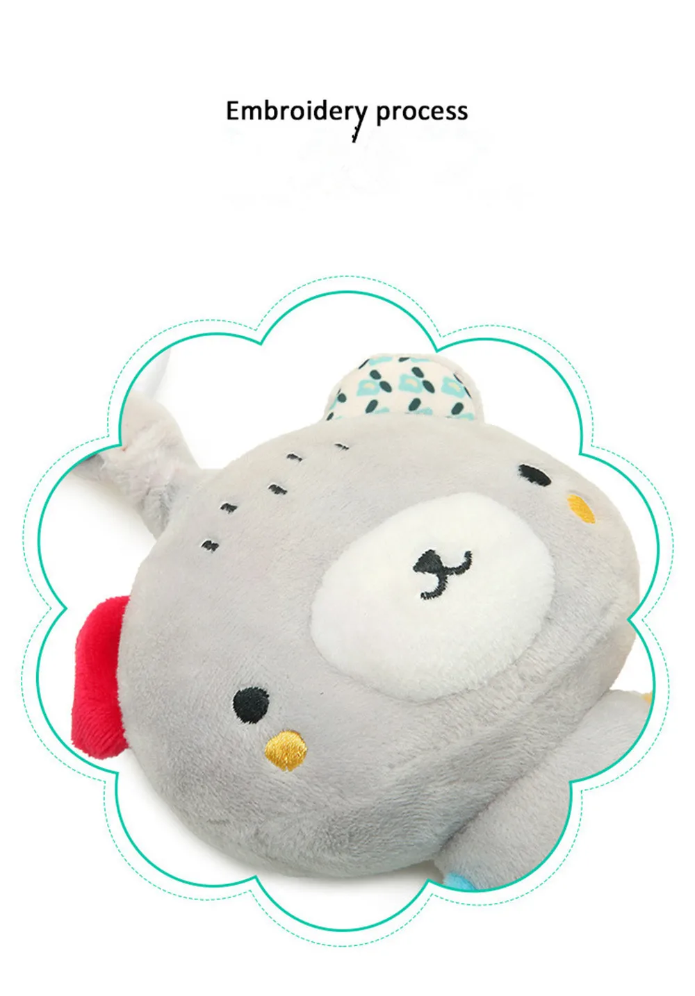 Мягкие плюшевые животные Kawaii подвесная кровать детская многофункциональная Поющая плюшевая игрушка детская коляска подарок плюшевая мягкая игрушка детская игрушка