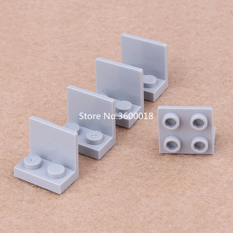 

40pcs/lot Decool 2*2 Plate Compatible with 99207 Bracket 1x2 -2x2 MOC Bricks Parts DIY blocks set