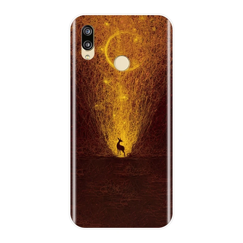 Чехол для телефона Huawei P20 Pro P10 P Smart Plus P9 Lite Mini силиконовая Мягкая задняя крышка P8
