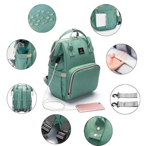 Детские пеленки подгузник Мама сумка для смены Рюкзак Набор многофункциональная