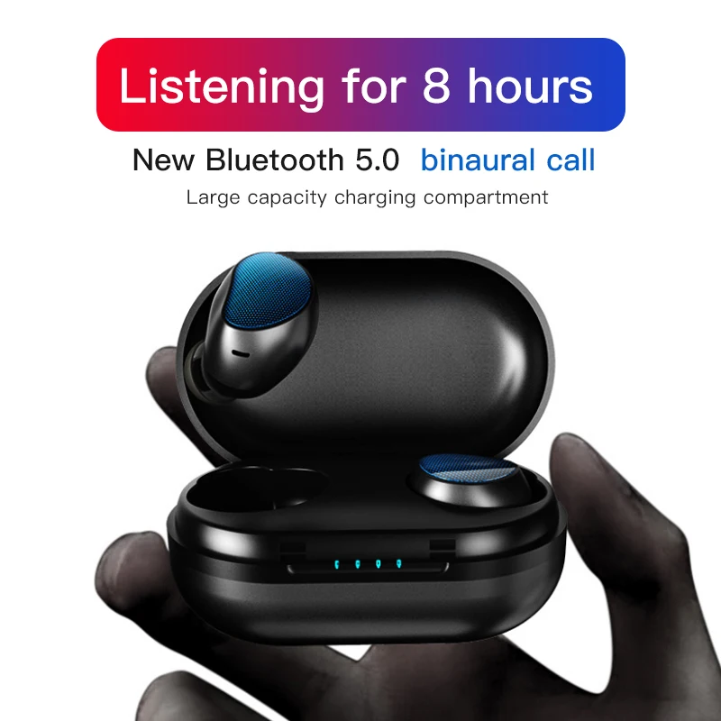 ! ACCEZZ наушники вкладыши TWS Bluetooth 5 0 беспроводной IPX5 водонепроницаемый Hi Fi стерео