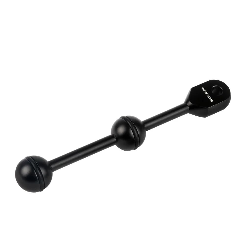 Double Ball Head with YS Arm System CNC Aluminium Connector for Strobe/video Light and Diving Underwater Camera Handle Tray | Электроника
