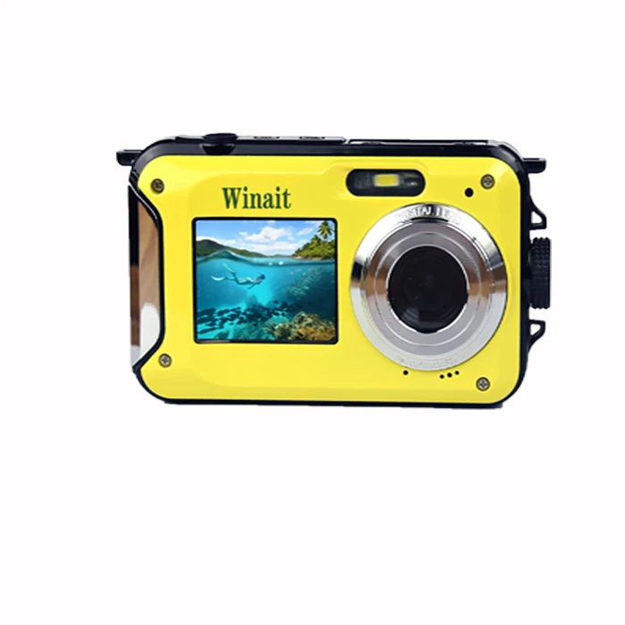 Водонепроницаемая цифровая камера Winait 5 м 16 кратный зум подводная HD 2 7 дюйма ЖК CMOS