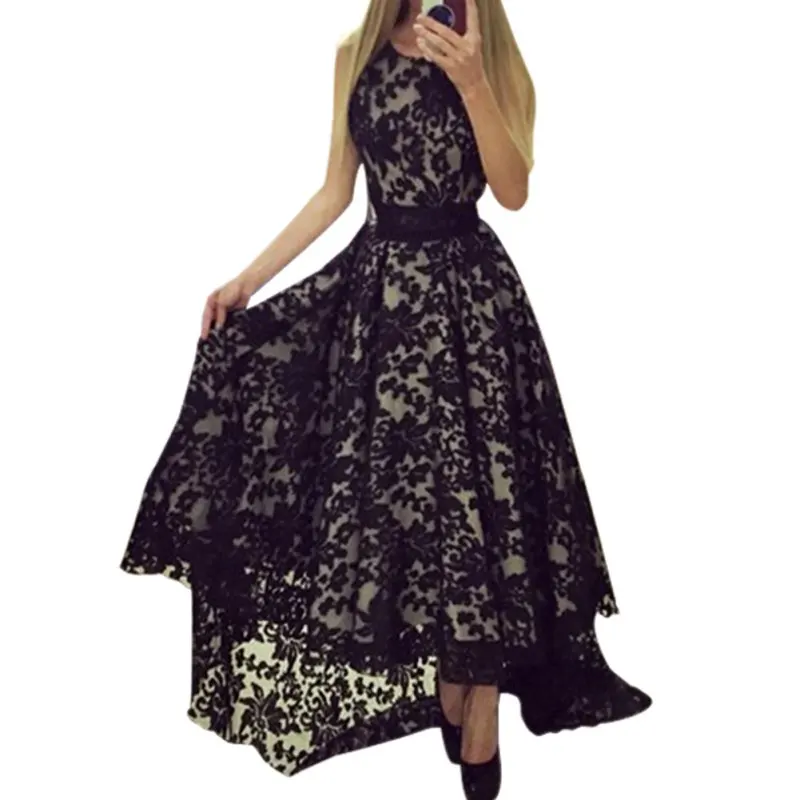 Платье женское длинное без рукавов|Женские платья| |