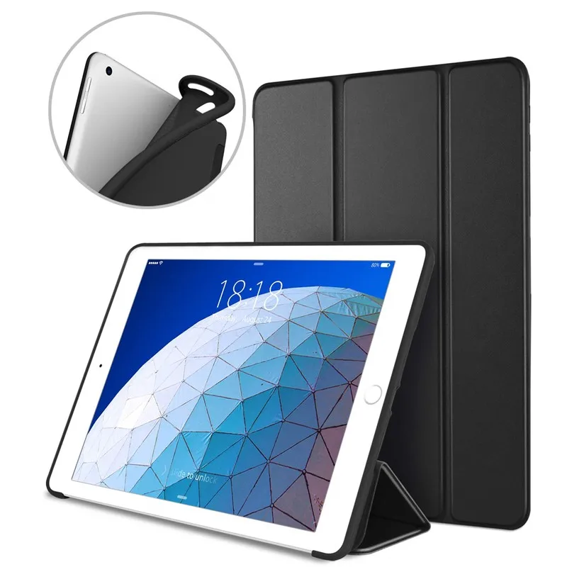 Чехол для iPad Air 3, для iPad Pro 10,5 дюймов, трехслойный, с подставкой, волшебная мягкая задняя крышка, смарт-чехол для iPad Air 3 поколения, 10,5 дюймов