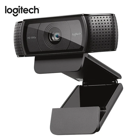 Веб-камера logitech c920 Pro, FULL HD 1080P, USB-камера, 15 млн пикселей, CMOS, 30 кадров в секунду