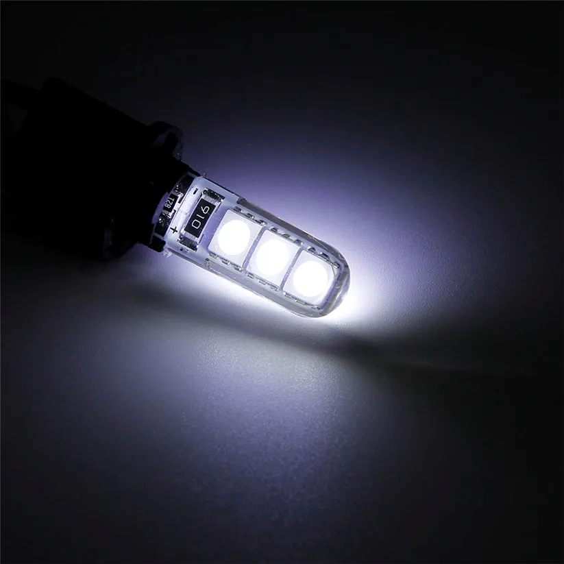 Автомобильный Стайлинг KAKUDER T10 W5W Водонепроницаемый 5050 6 SMD клиновой номерной знак