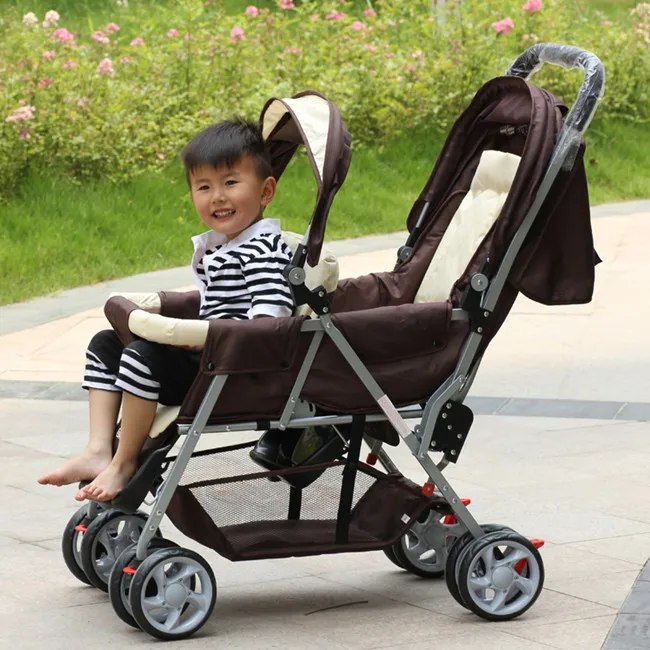 Twins Stroller For Baby Take Direction Lock Universal Wheel Rear Brake Front Suspension Many Colors No Postage |