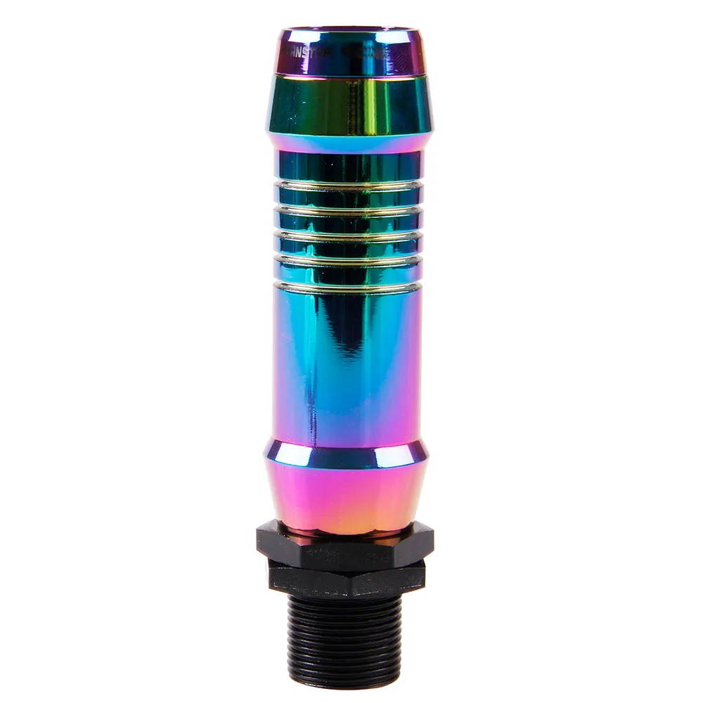 Ryanstar - Neo Chrome Aluminum &quotStealth&quot Style Adjustable 5/6Speed Shift Knob M10*1.5 / M12*1.5 M8*1.25 M10x1.25 M12*1.25 |