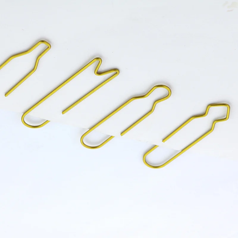 Пачка 4 шт./лот бумажные зажимы для лепки металлический материал бутылка пива