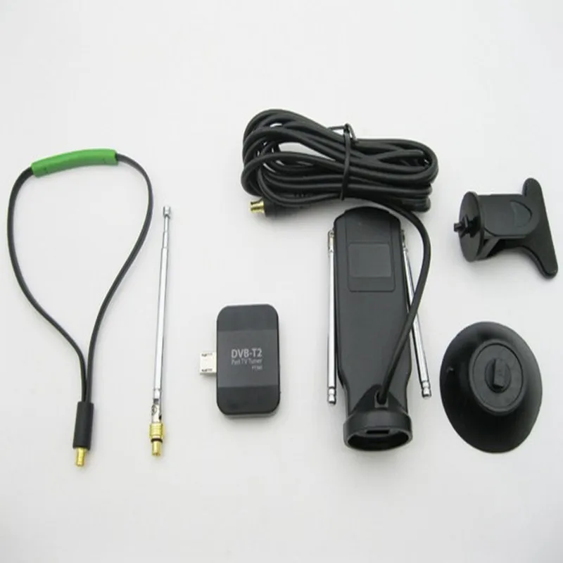 ТВ приемник микро-Usb Dvb T2 Dvb T ТВ Ключ ТВ приемник для Android мобильного телефона Pad tv Stick с двойной антенной