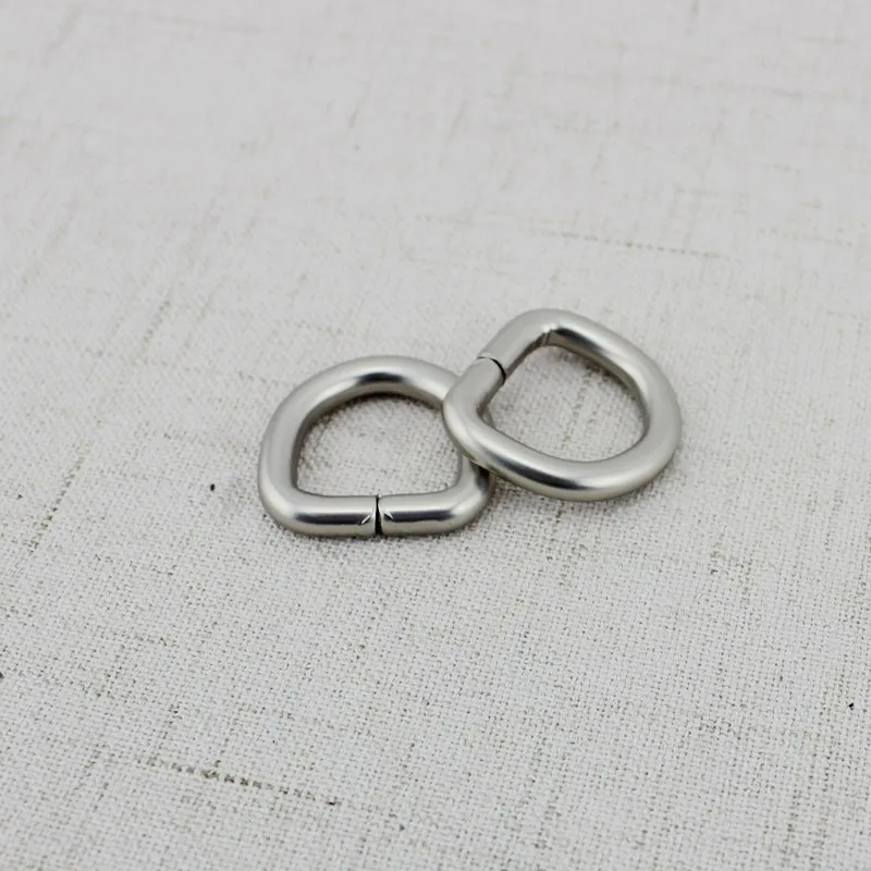 Высокое качество D ди кольцо регулируемые пряжки не сварные покрытием Rings лямки