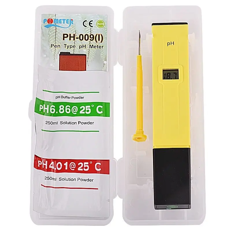Цифровой PH метр карманного типа в виде ручки тестер для определения воды