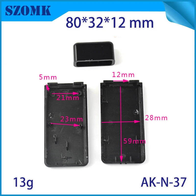 Пластиковый корпус для электроники 20 шт. 80*32*12 мм usb компактный переключателей